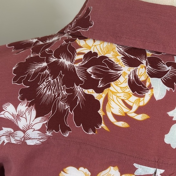 Ann Taylor Factor Floral Long Sleeve Women's Blouse XSP - Picture 3 of 7